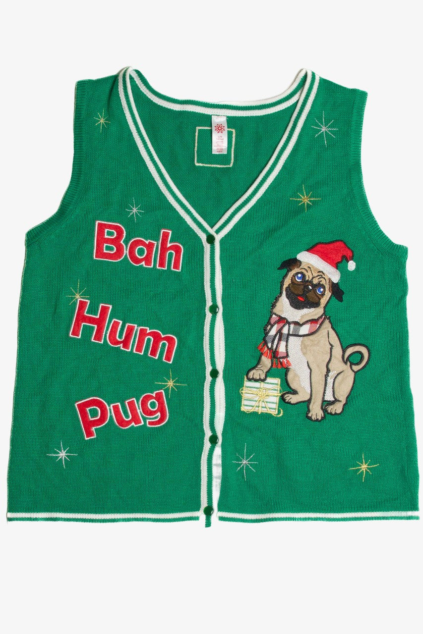 Vintage Green Ugly Christmas Vest 62587