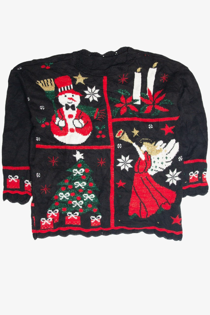 Vintage Black Ugly Christmas Pullover 63333