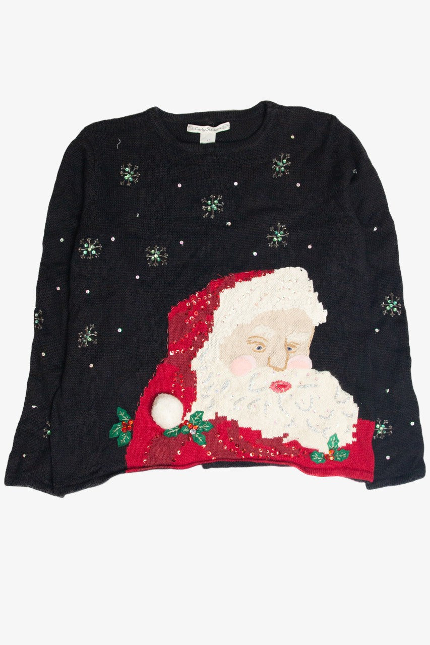 Vintage Black Ugly Christmas Pullover 63397
