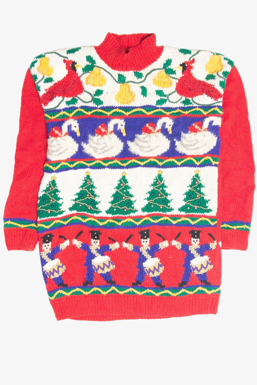 Vintage Red Ugly Christmas Pullover 63200