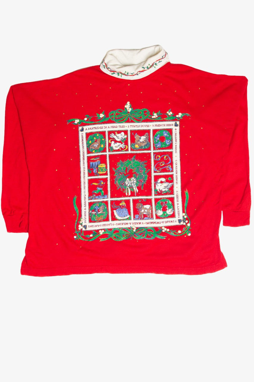 Vintage Red Ugly Christmas Sweatshirt 63020