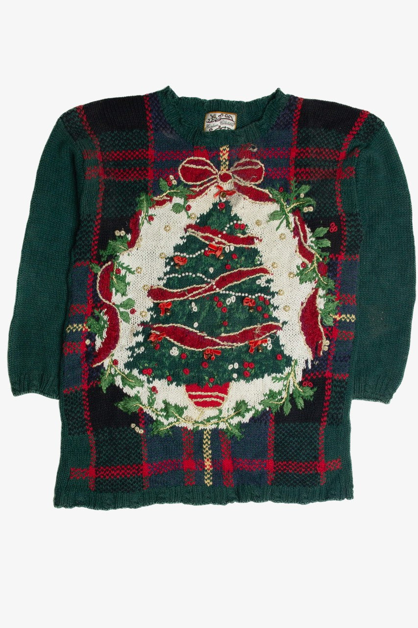 Vintage Green Ugly Christmas Sweater 62517