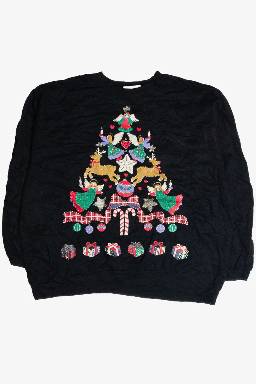 Vintage Black Christmas Sweatshirt 62501