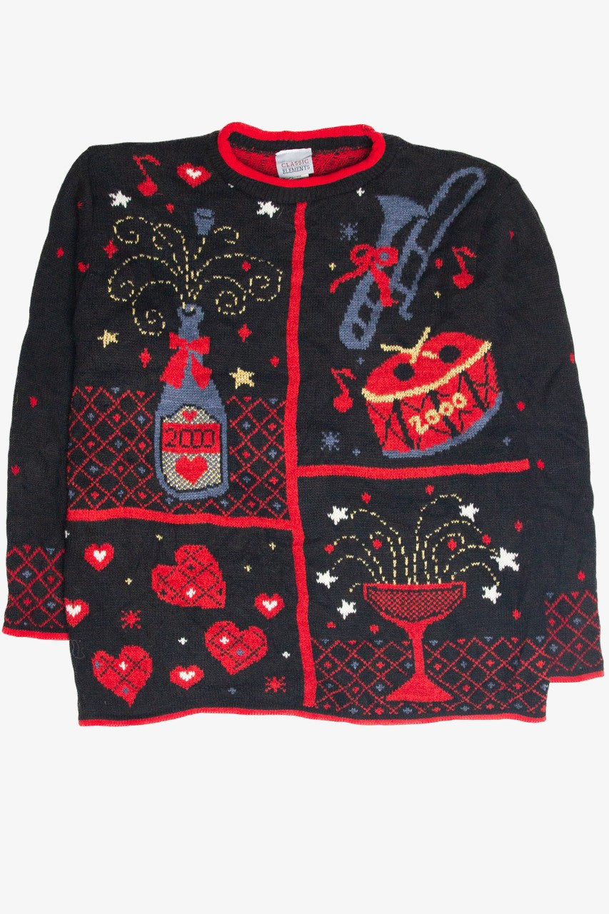 Vintage Y2K Ugly Christmas Pullover 63446