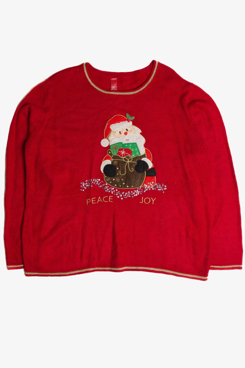Vintage Red Ugly Christmas Sweater 62740