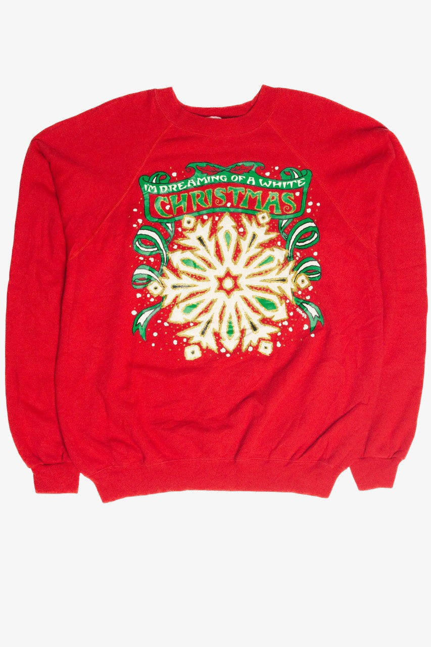 Vintage Red Holiday Sweatshirt 63145