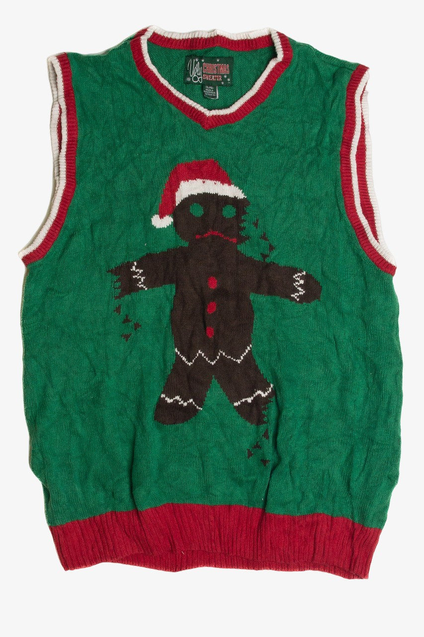 Vintage Green Ugly Christmas Vest 59744