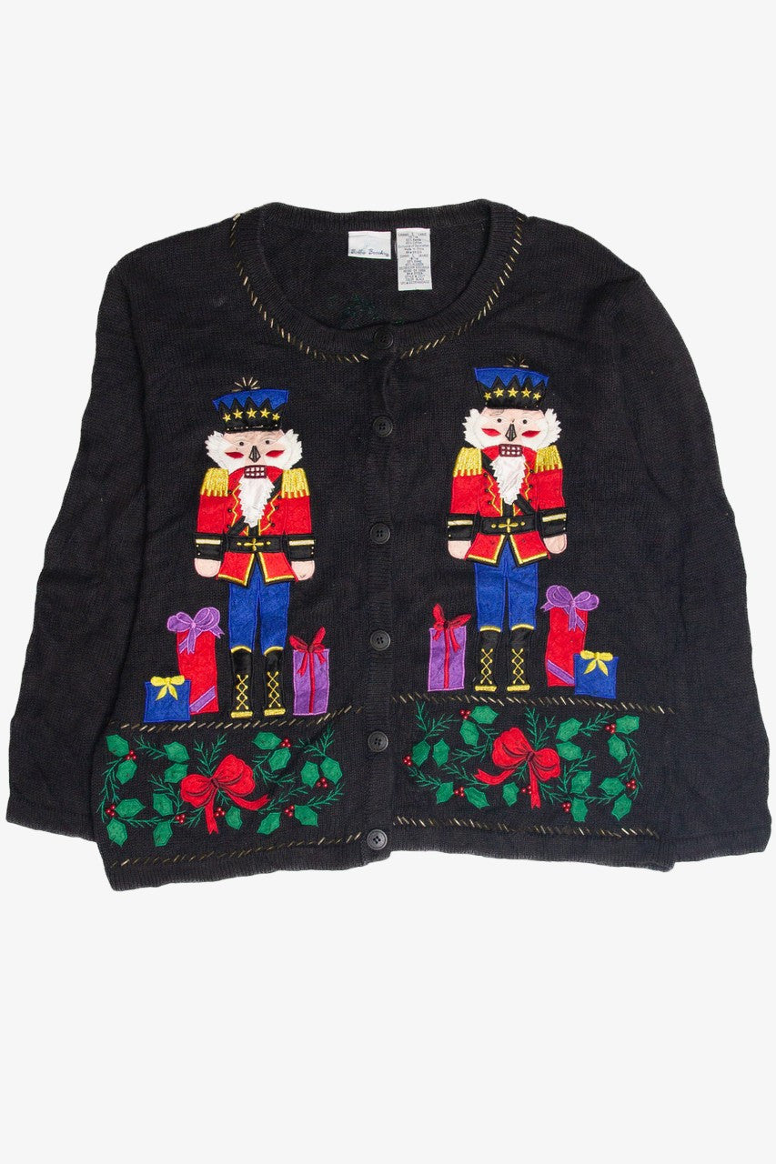 Vintage Black Ugly Christmas Cardigan 63280
