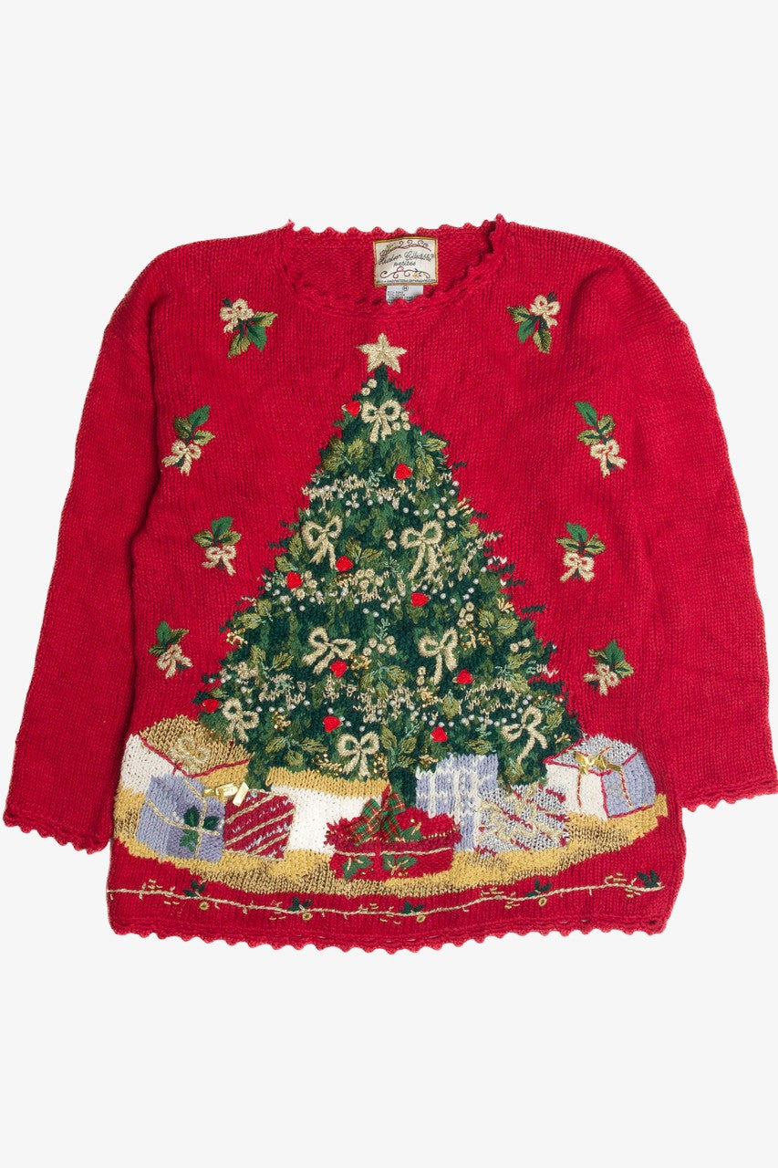 Vintage Red Ugly Christmas Sweater 59582