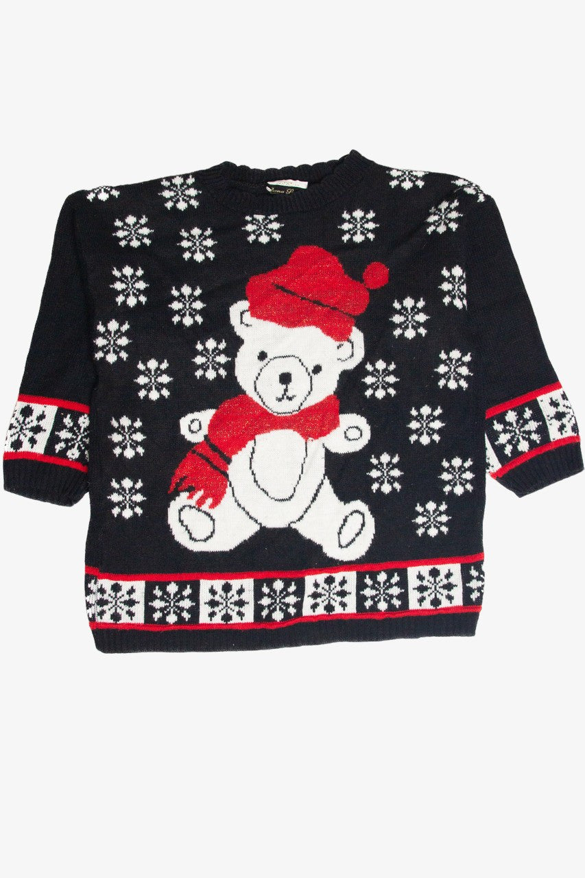 Vintage Black Ugly Christmas Pullover 63332