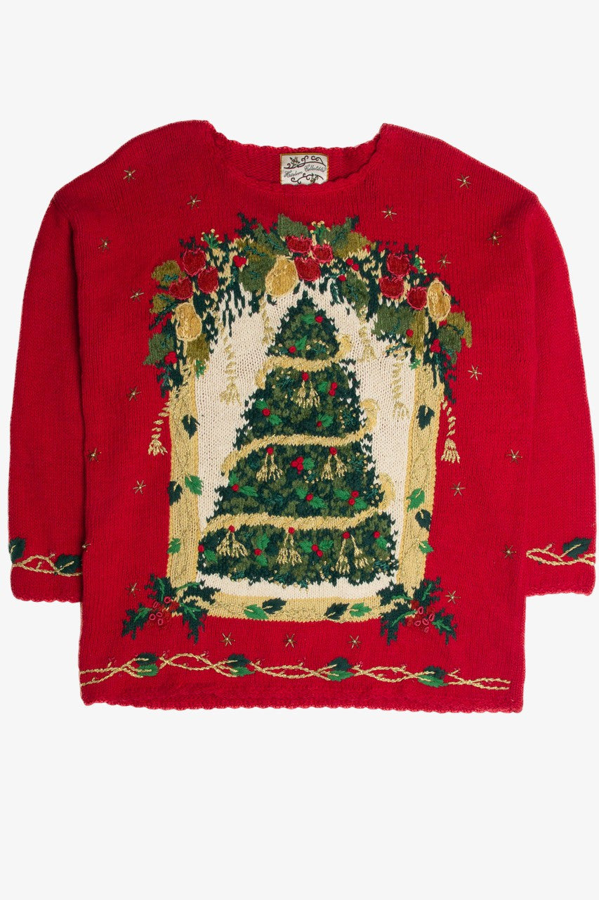 Vintage Red Ugly Christmas Sweater 62700
