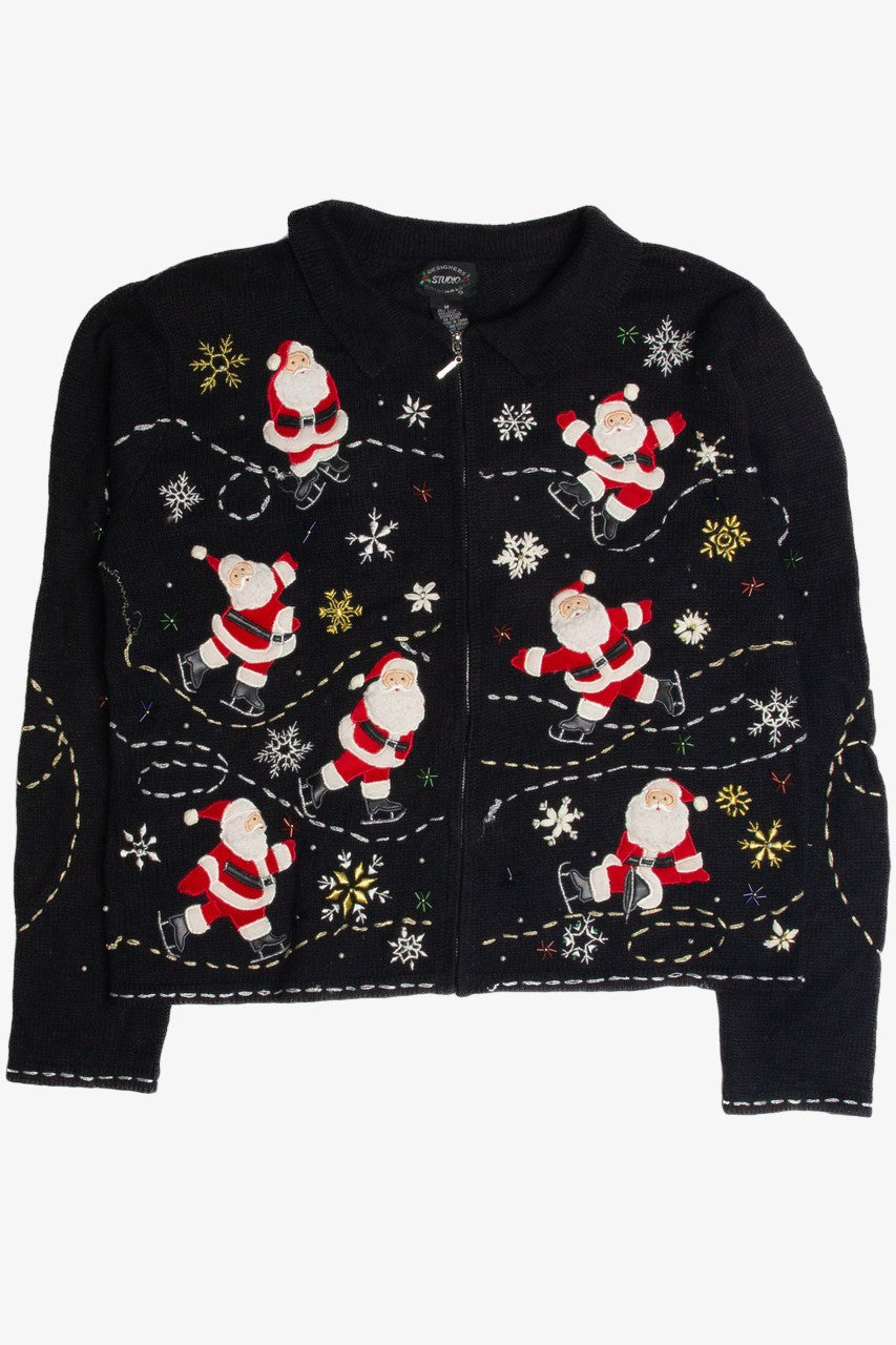 Vintage Black Ugly Christmas Cardigan 59998