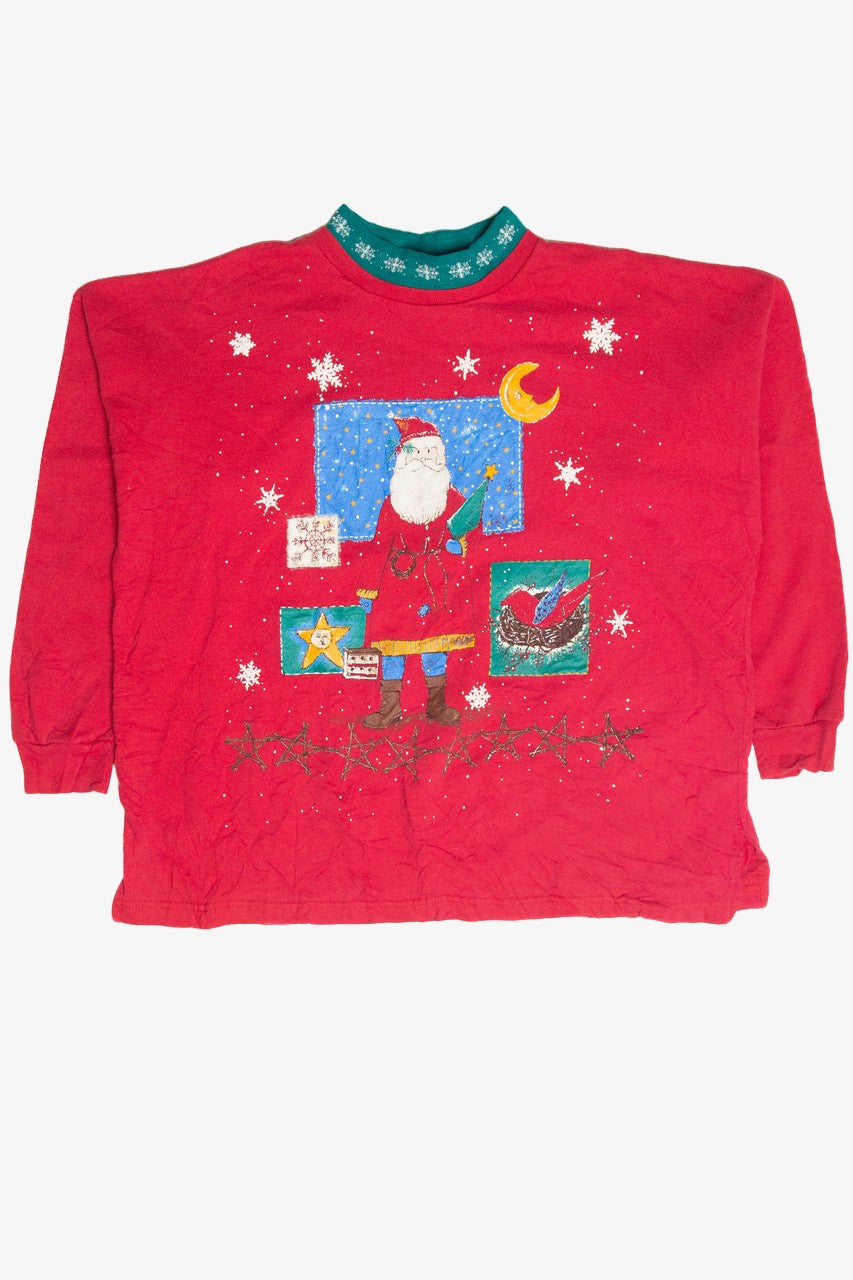 Vintage Red Holiday Sweatshirt 63152