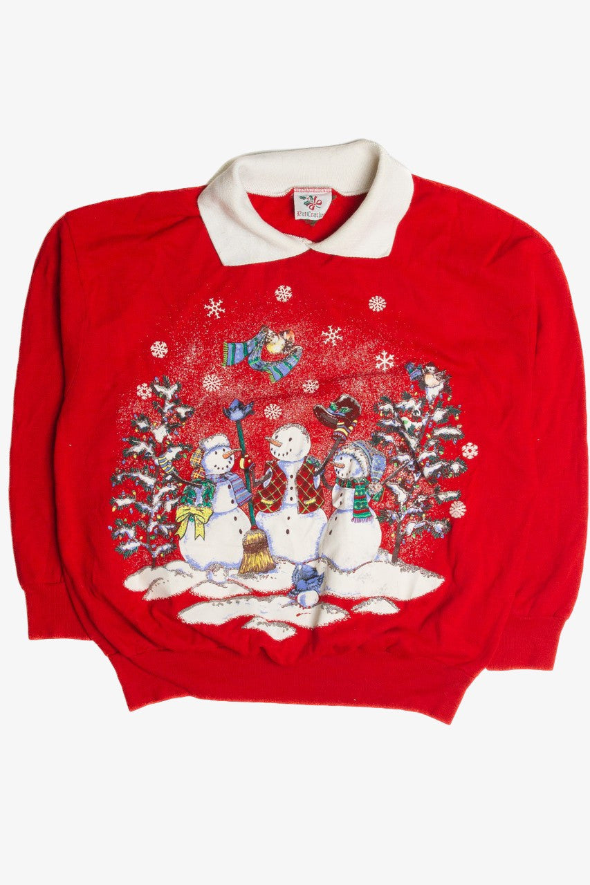 Vintage Red Christmas Sweatshirt 62553
