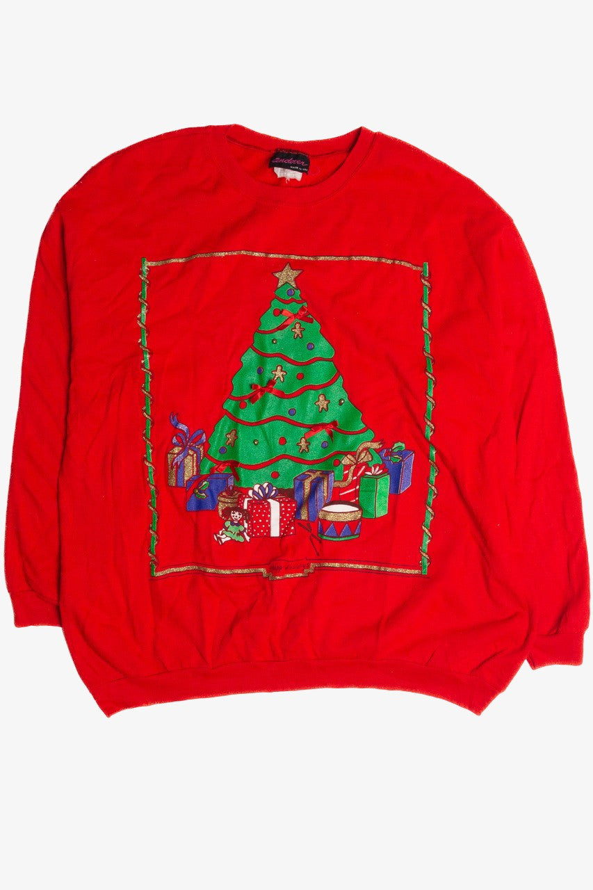 Vintage Red Christmas Sweatshirt 62491