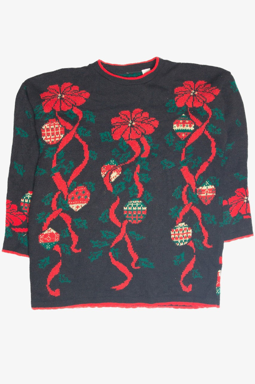 Vintage Black Ugly Christmas Pullover 63356