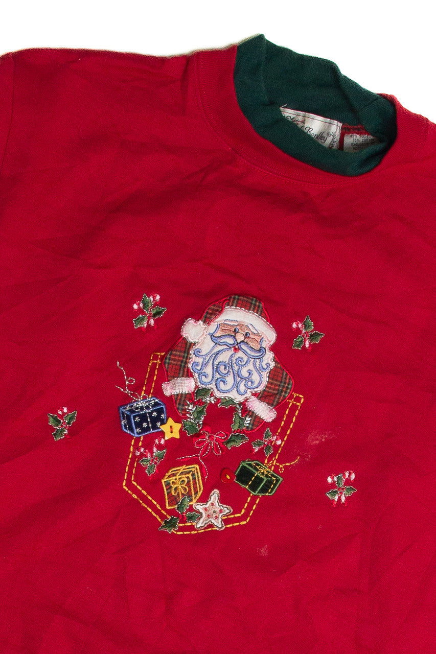 Vintage Red Ugly Christmas Sweatshirt 62679