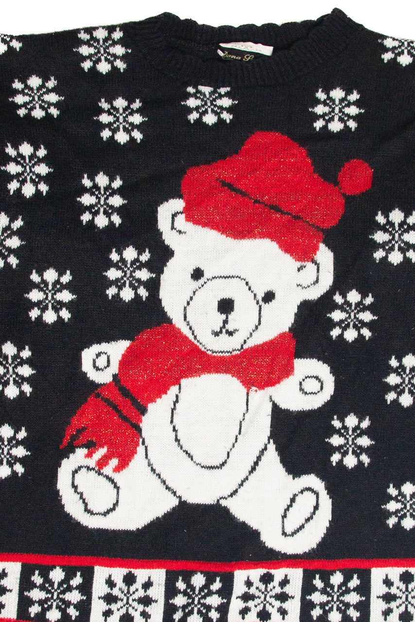Vintage Black Ugly Christmas Pullover 63332