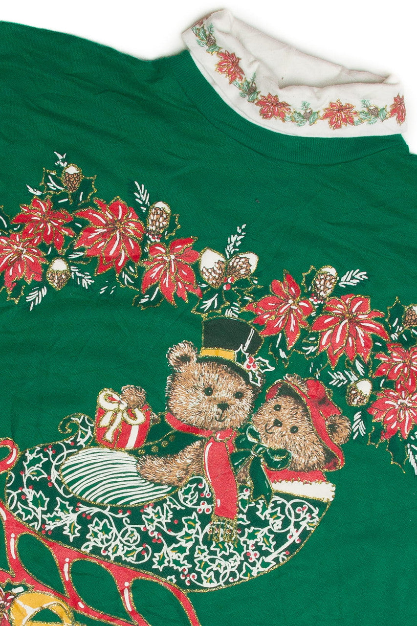 Vintage Green Ugly Christmas Sweatshirt 62276