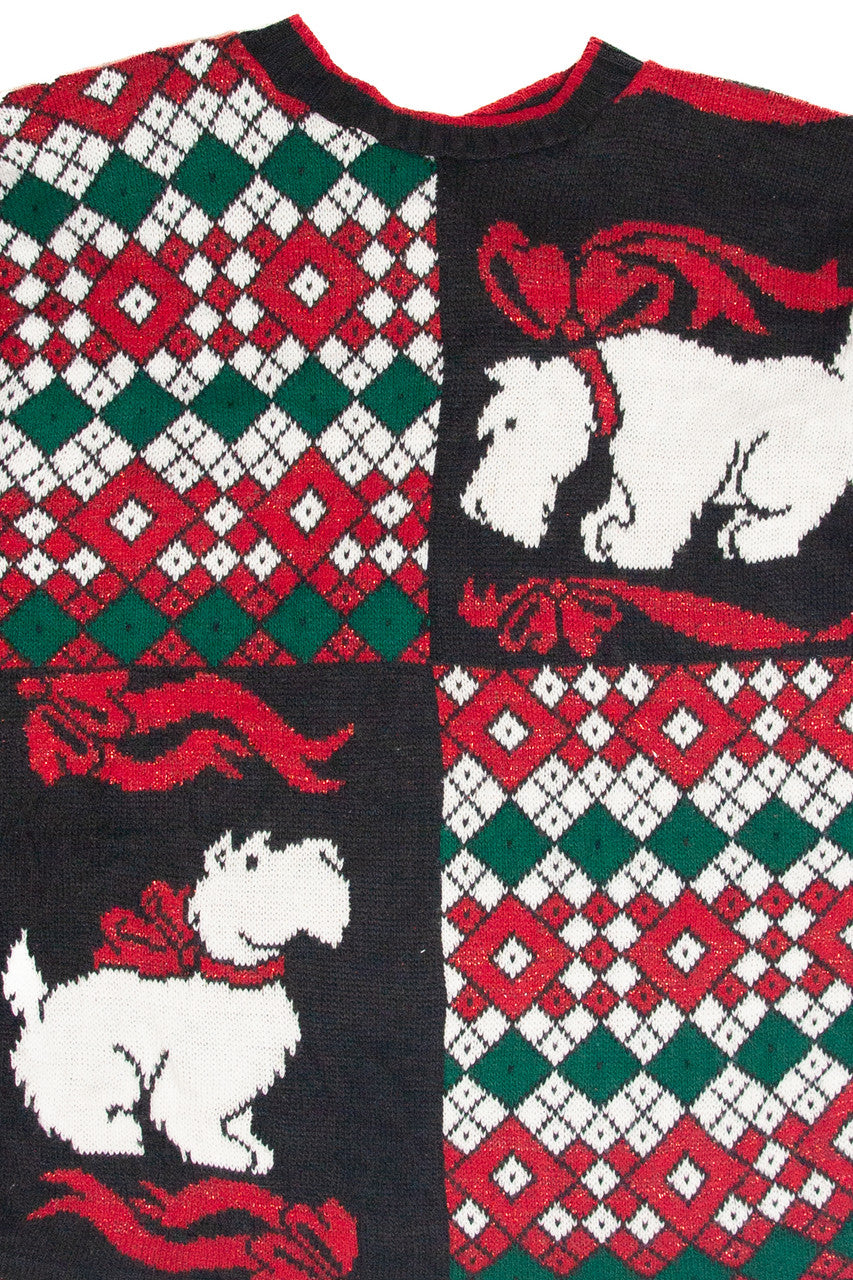 Vintage Black Ugly Christmas Pullover 63282