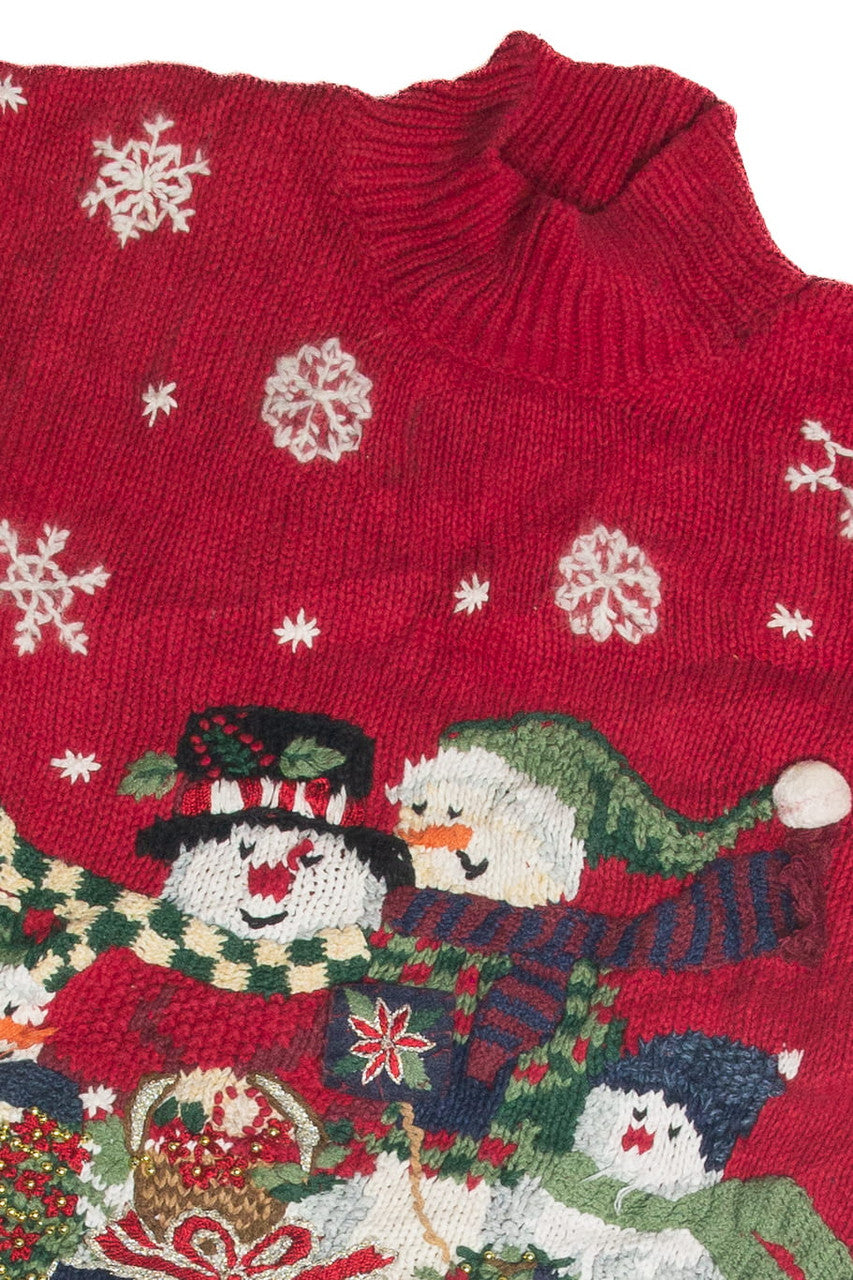 Vintage Red Ugly Christmas Sweater 59927