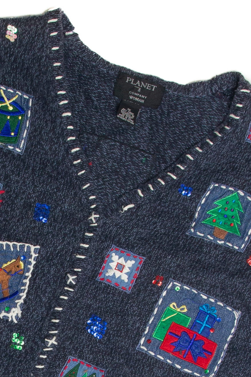 Vintage Ugly Christmas Vest 60973