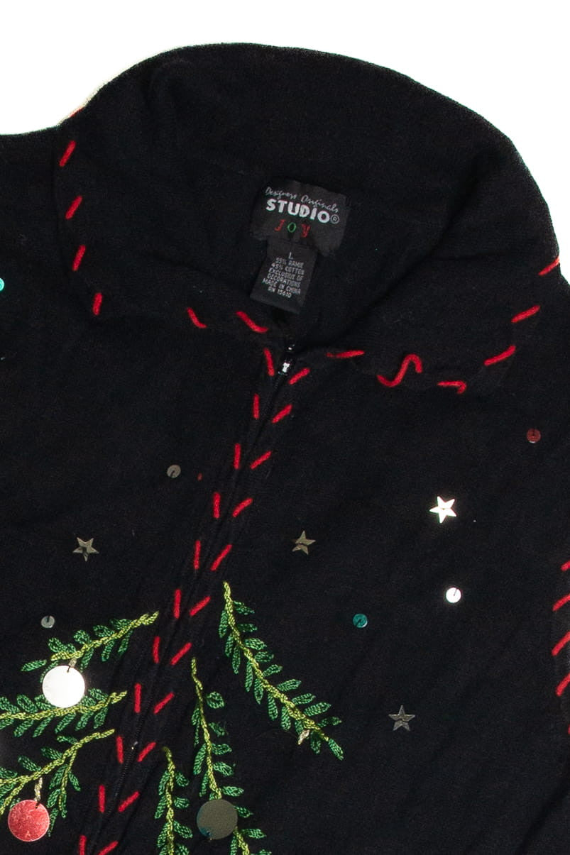Vintage Black Ugly Christmas Vest 62587