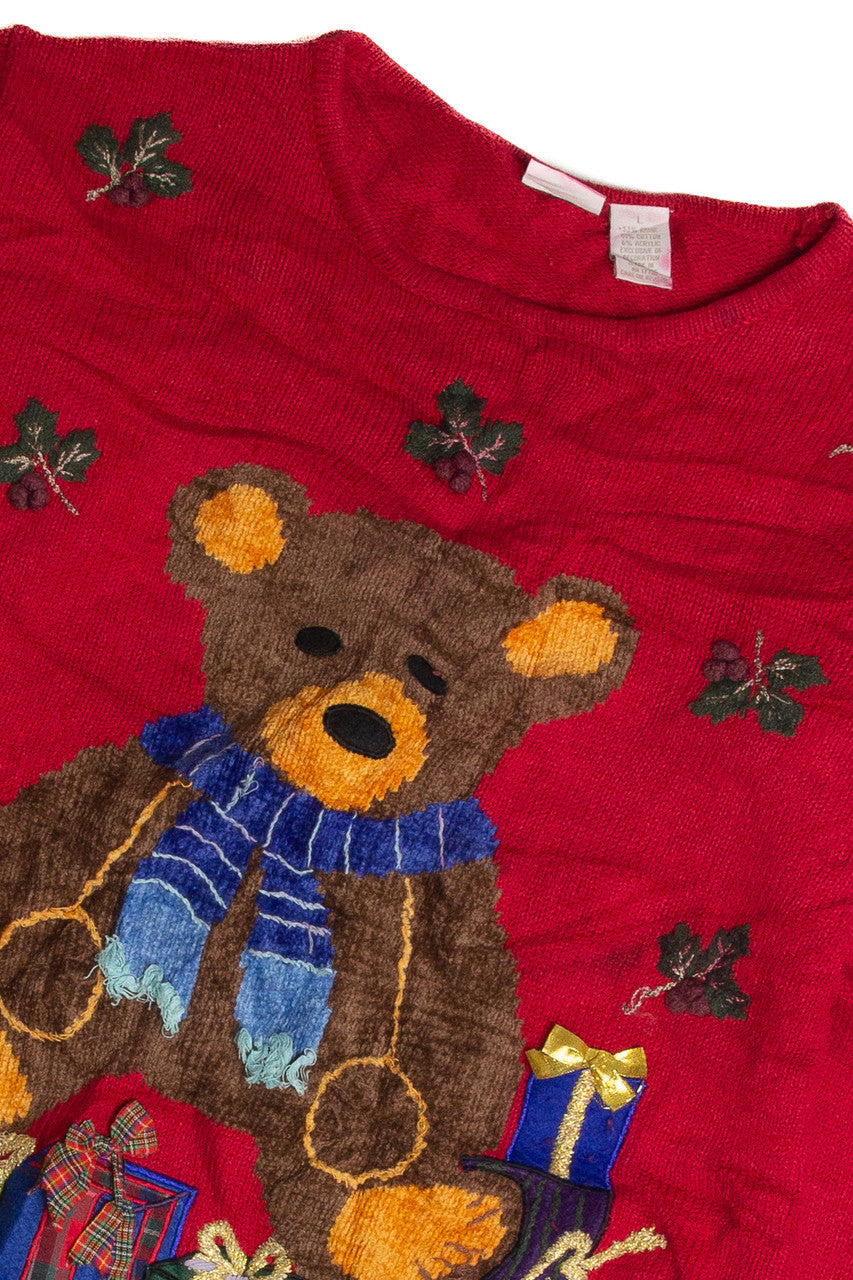 Vintage Red Ugly Christmas Sweater 62899