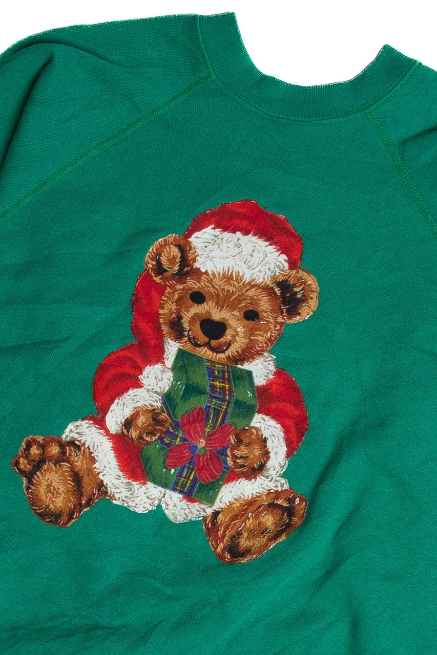 Vintage Green Christmas Sweatshirt 62548