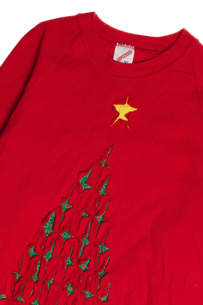 Vintage Red Ugly Christmas Sweater 62656