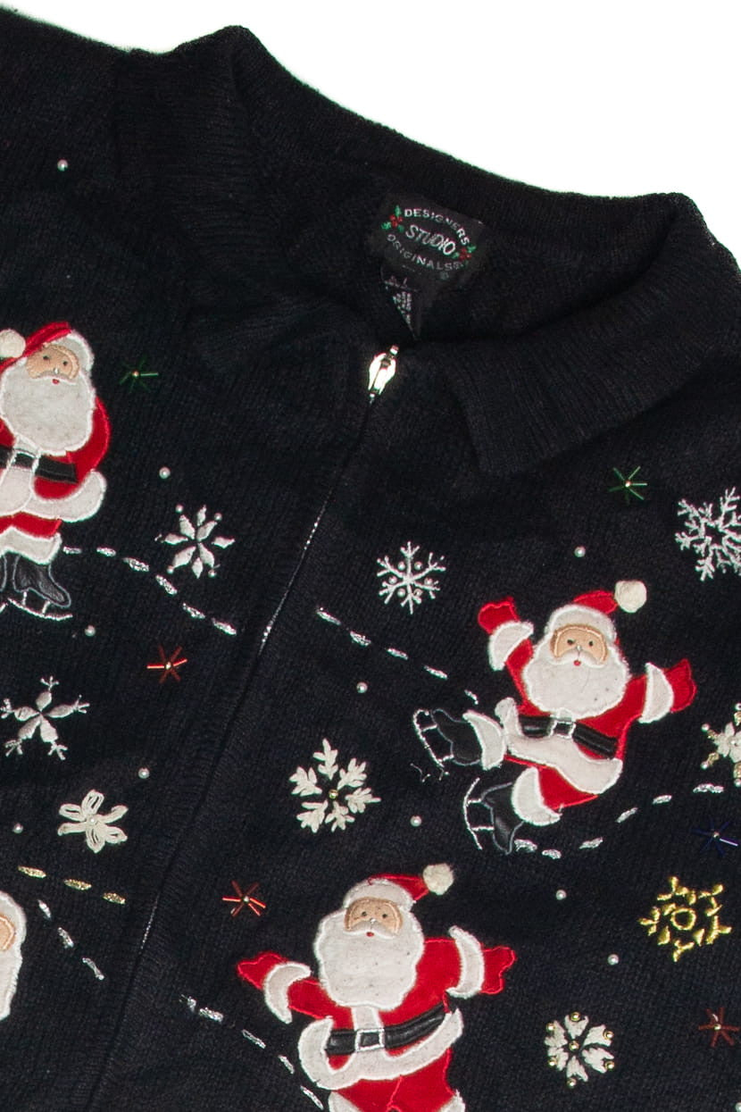Vintage Black Ugly Christmas Cardigan 59913