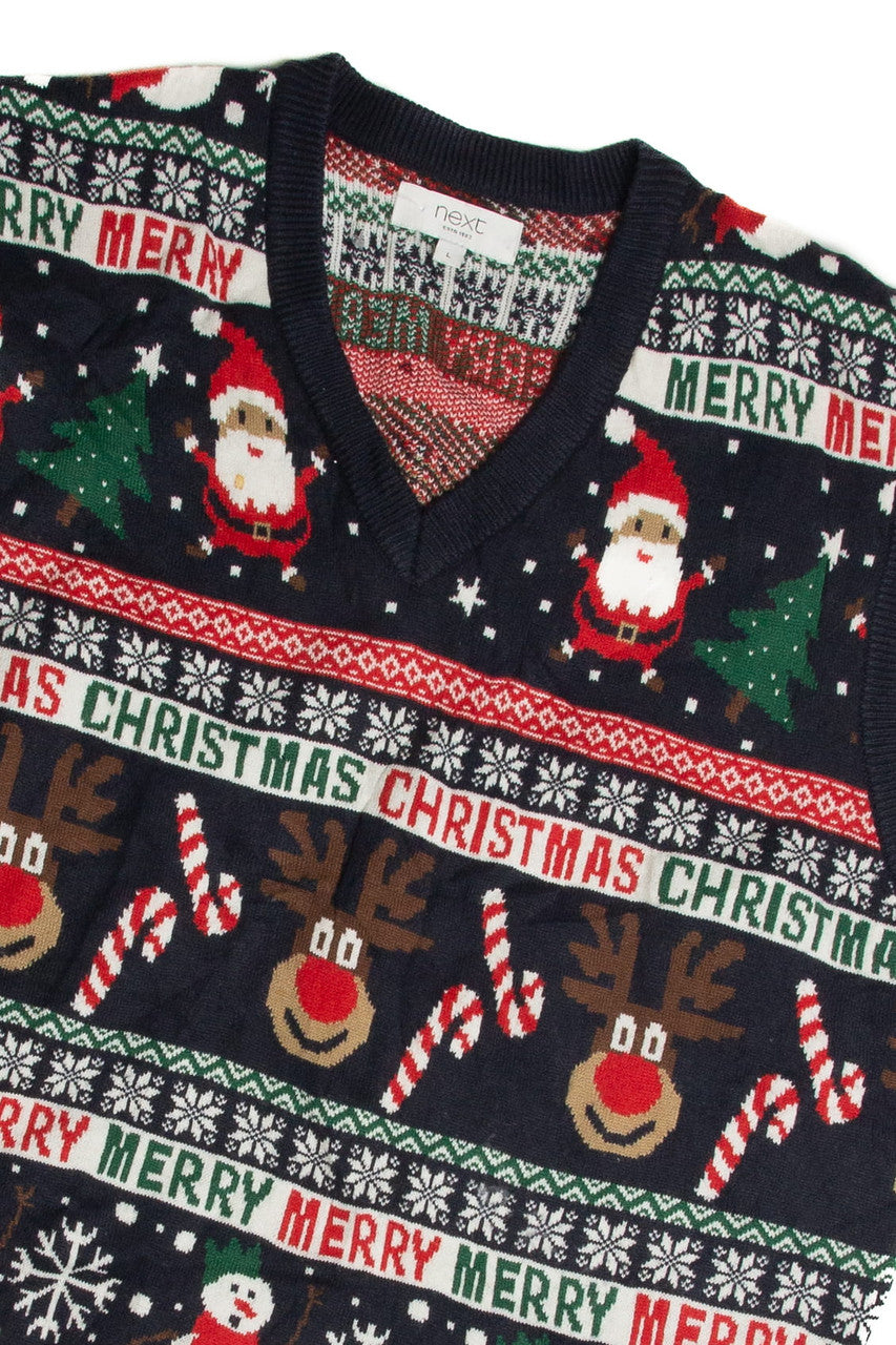 Black Ugly Christmas Vest 59746