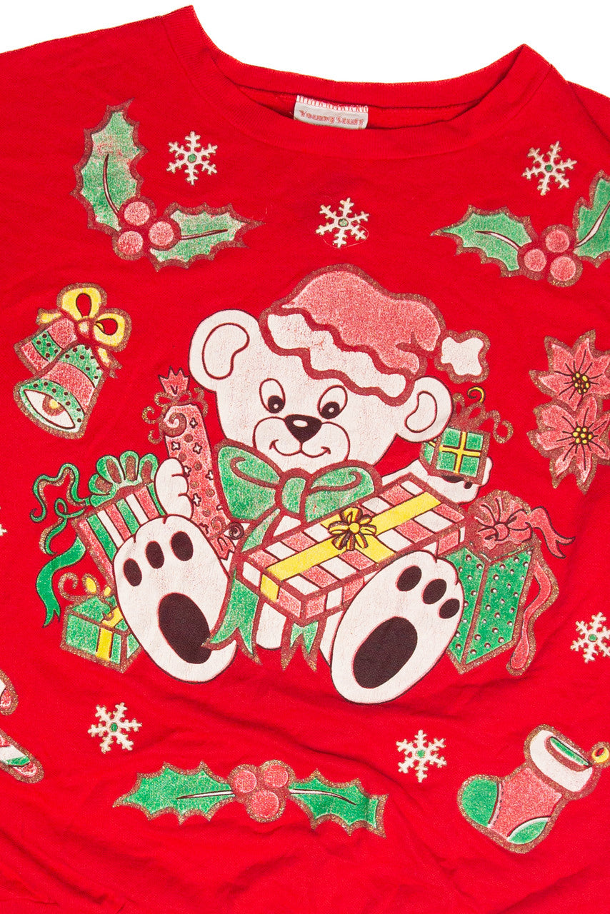 Vintage Red Holiday Sweatshirt 63060