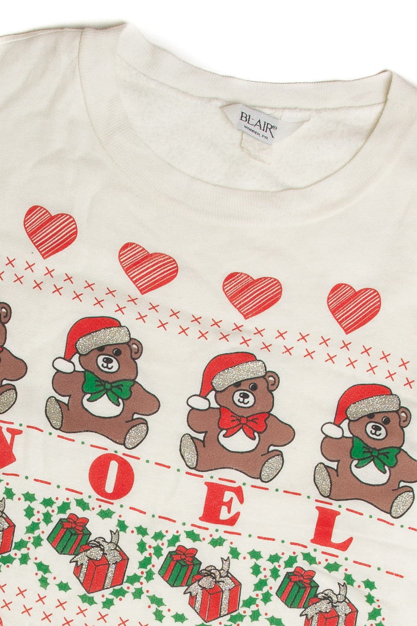 Vintage White Christmas Sweatshirt 62495