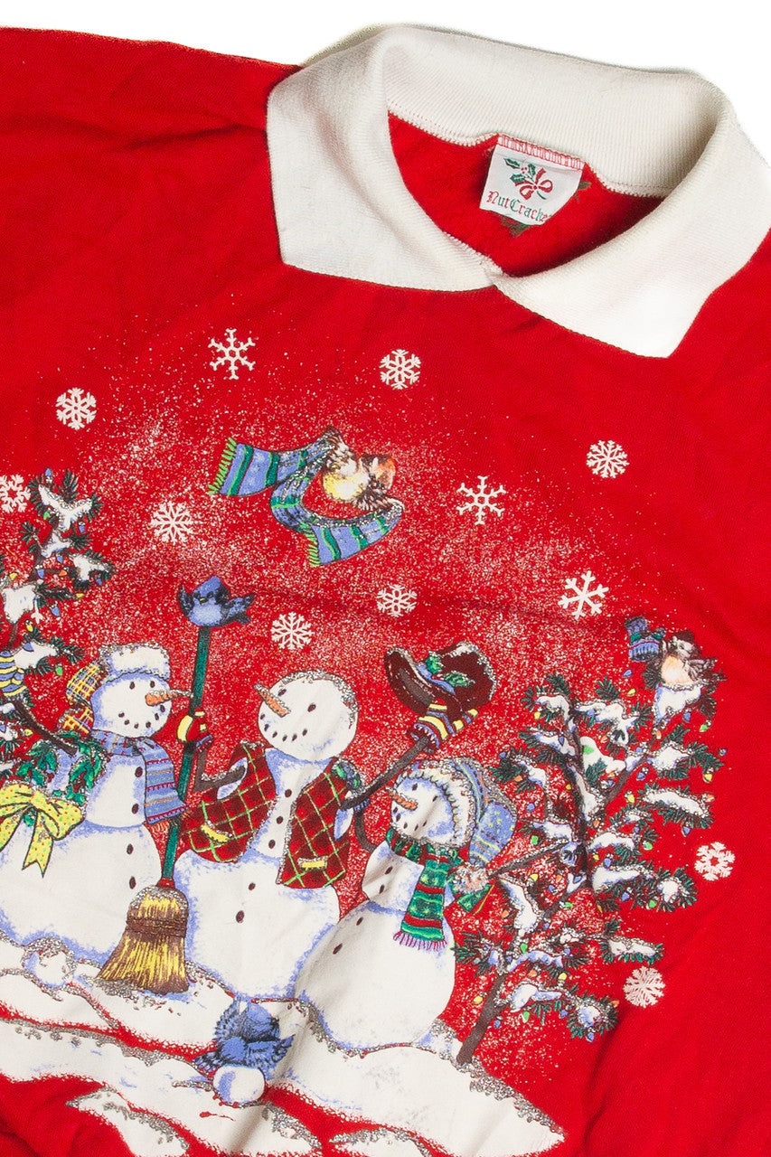 Vintage Red Christmas Sweatshirt 62553