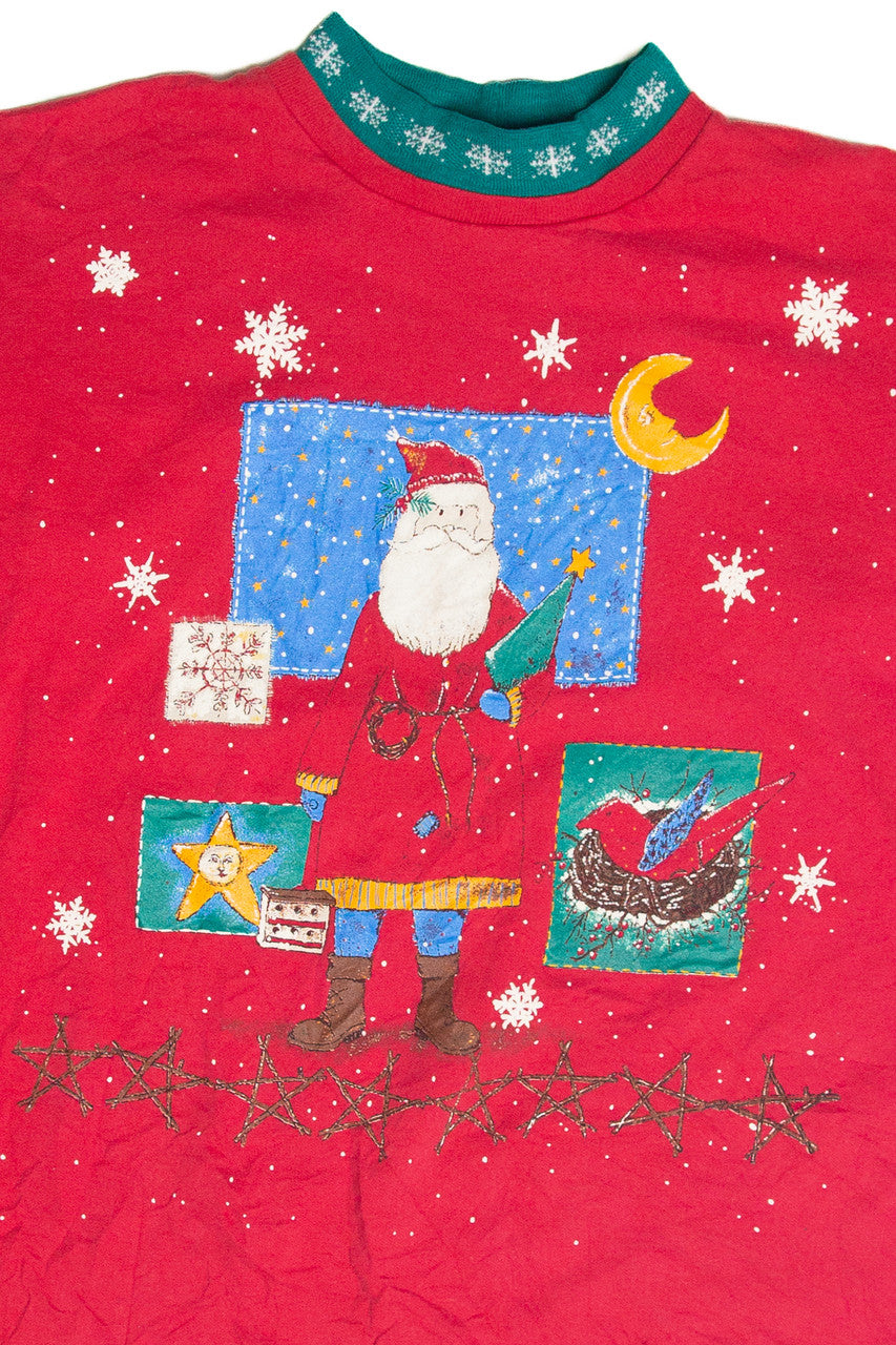 Vintage Red Holiday Sweatshirt 63152