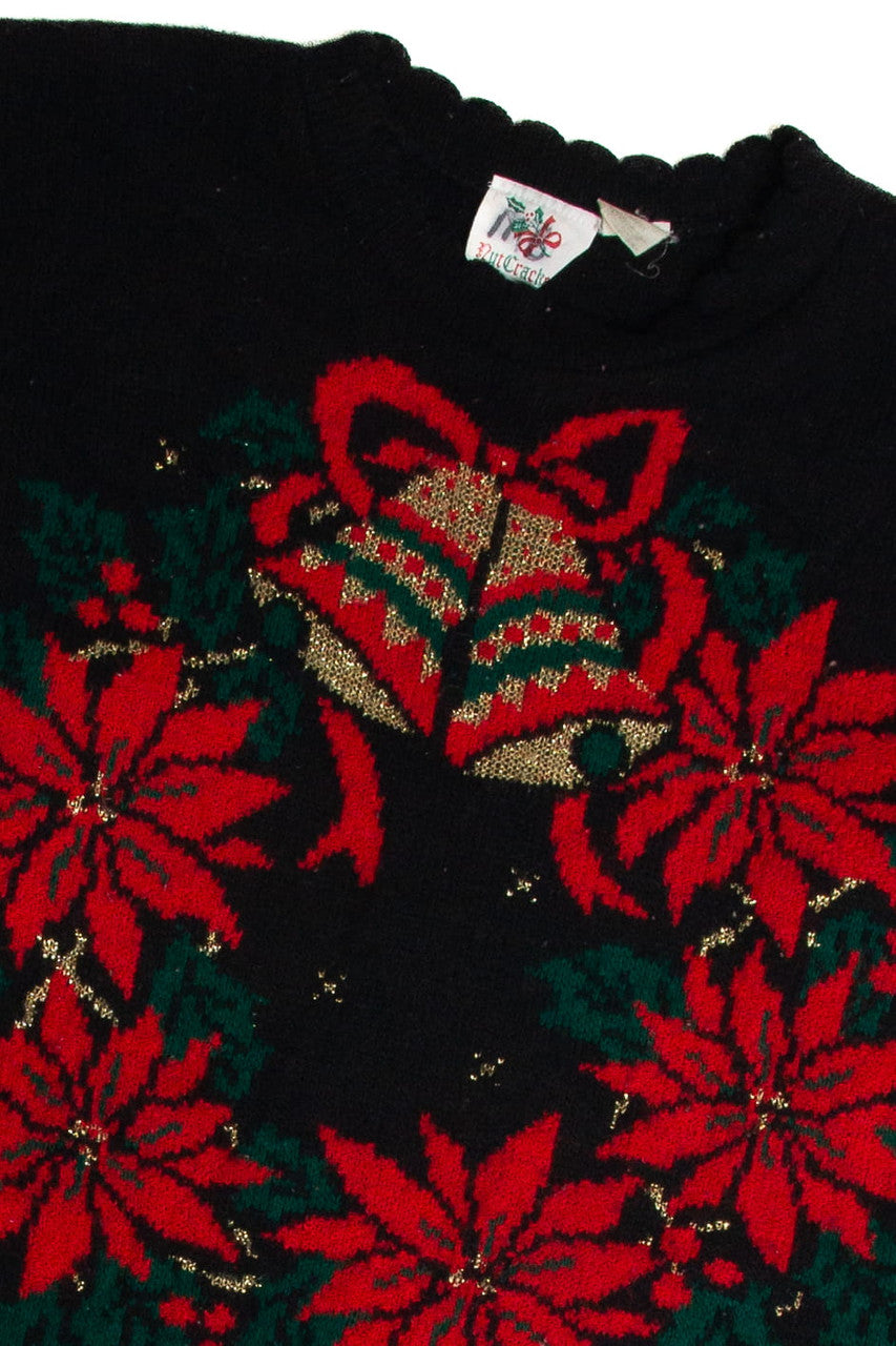 Vintage Black Ugly Christmas Sweater 62732