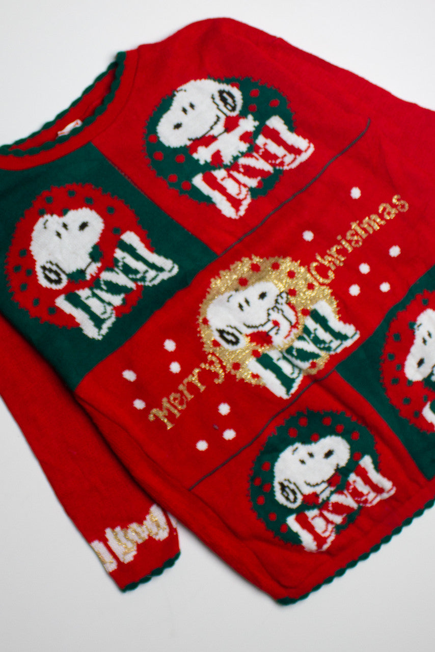 Snoopy and Friends Ugly Christmas Pullover 62121