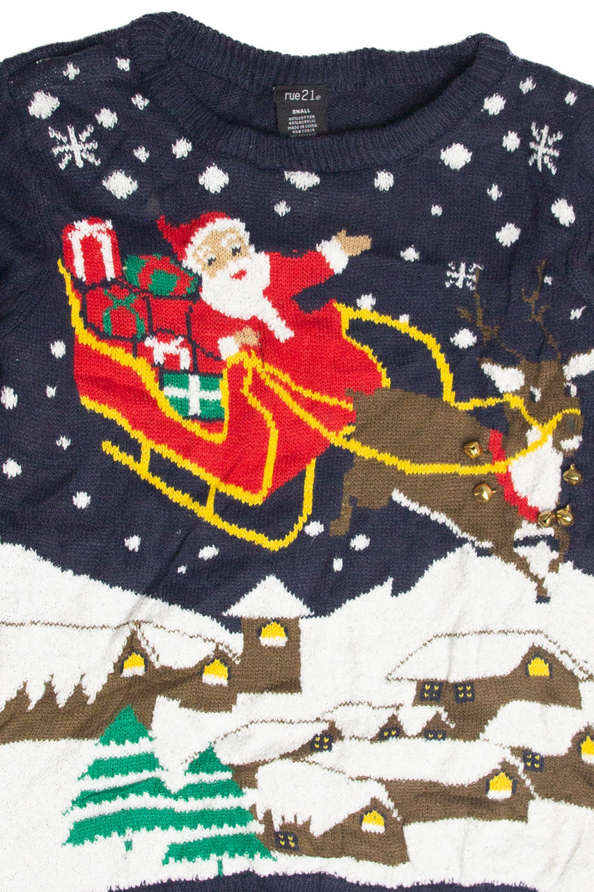 Vintage Blue Ugly Christmas Pullover 63390
