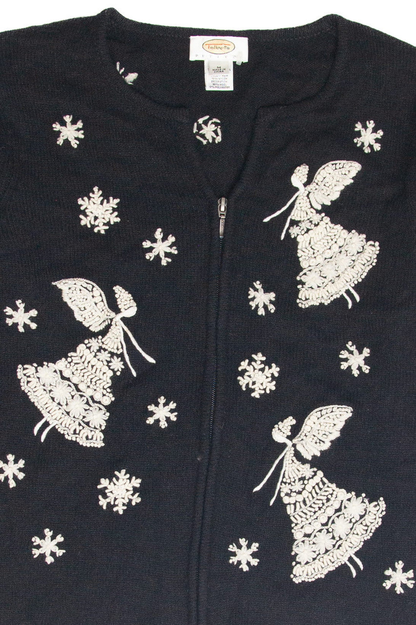 Vintage Black Ugly Christmas Cardigan 63004