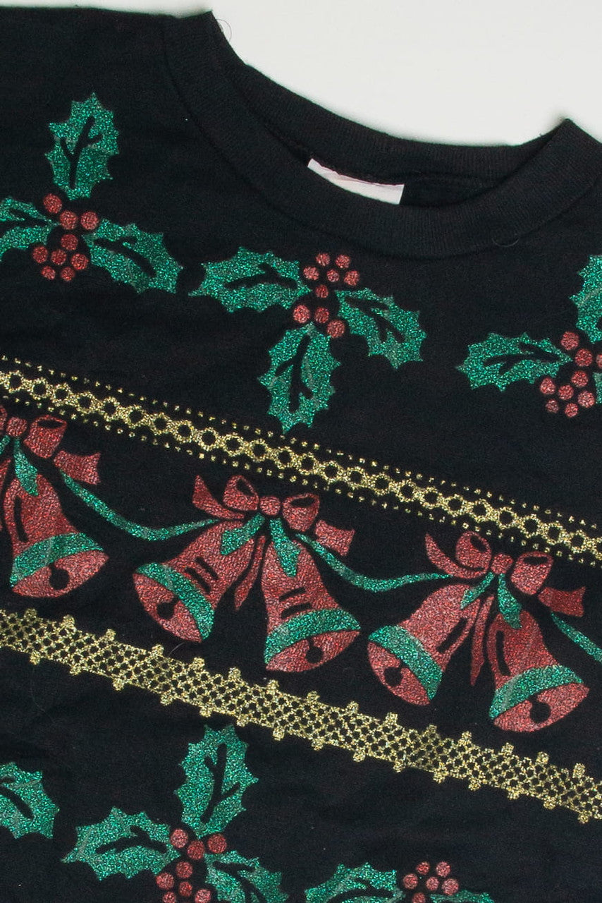 Vintage Black Ugly Christmas Sweatshirt 60987