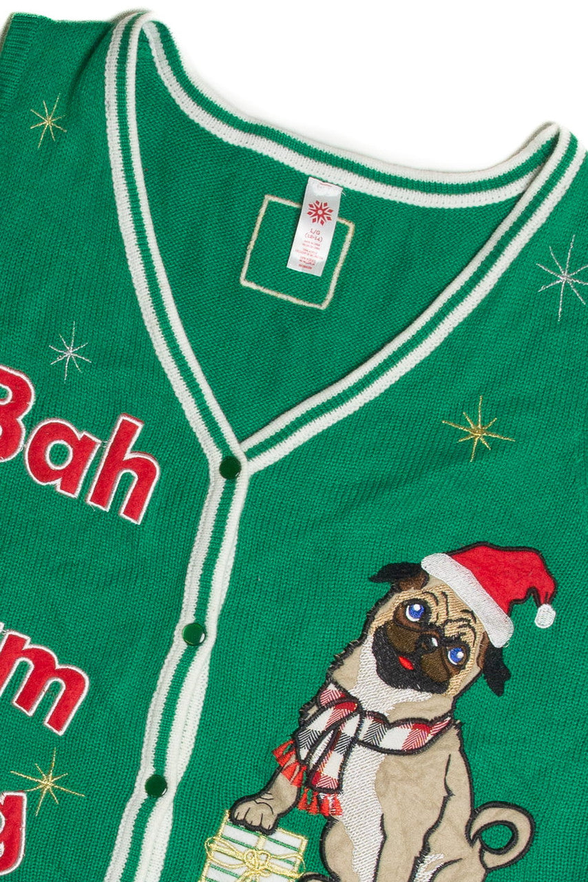 Vintage Green Ugly Christmas Vest 62587