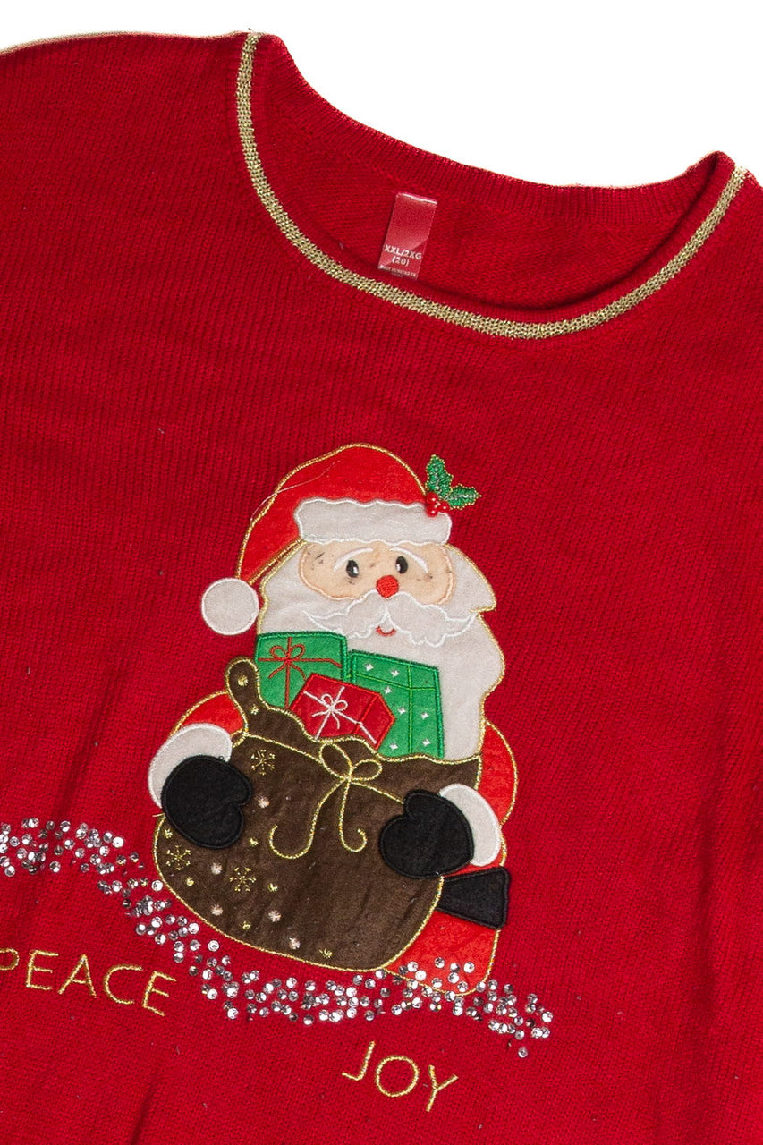 Vintage Red Ugly Christmas Sweater 62740