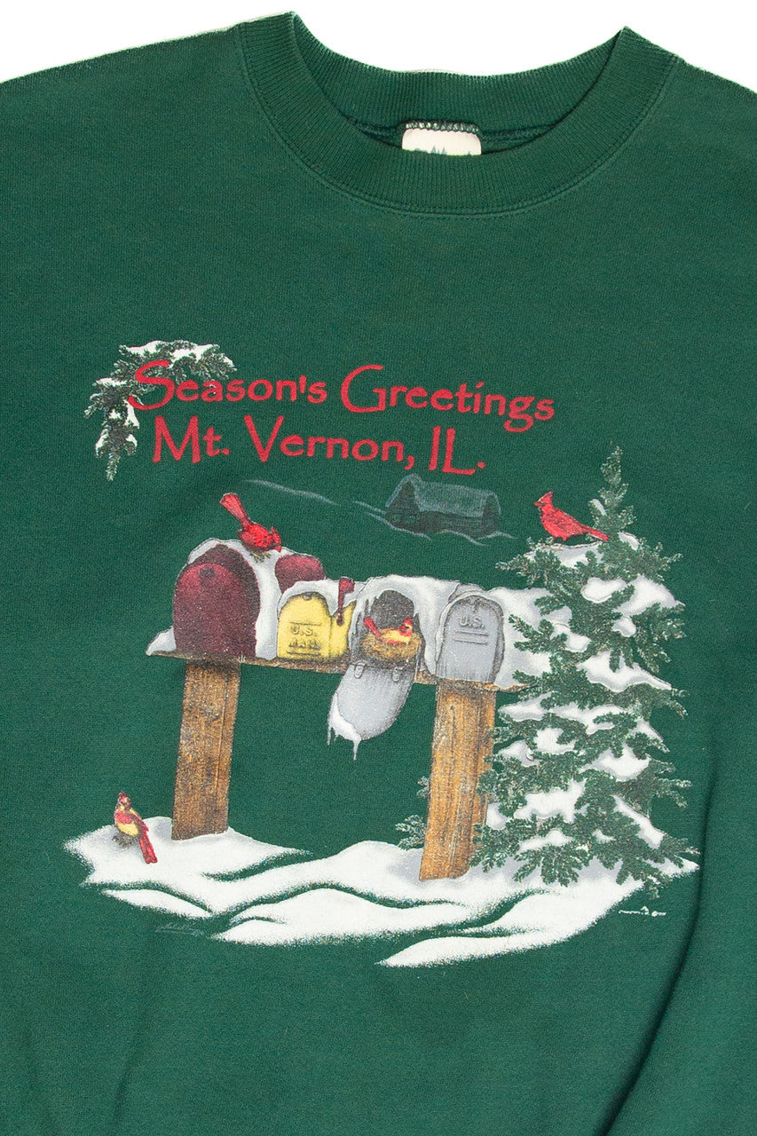 Vintage Mt. Vernon Holiday Sweatshirt