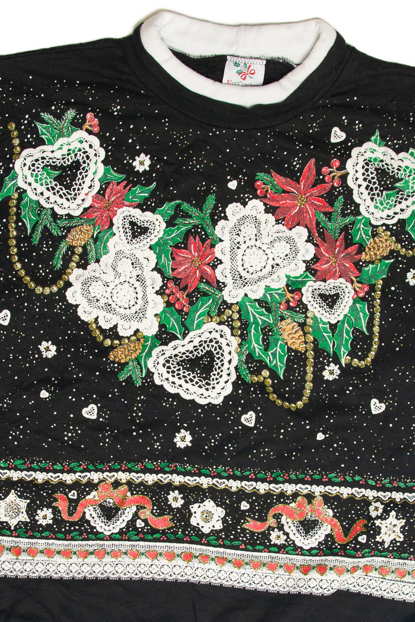 Vintage Black Holiday Sweatshirt 63052