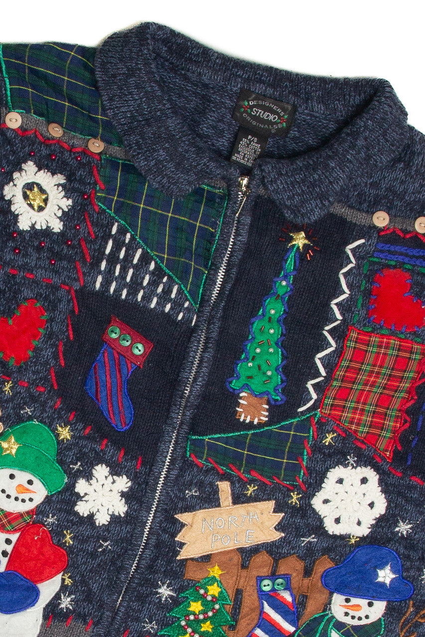 Vintage Ugly Christmas Cardigan 59758