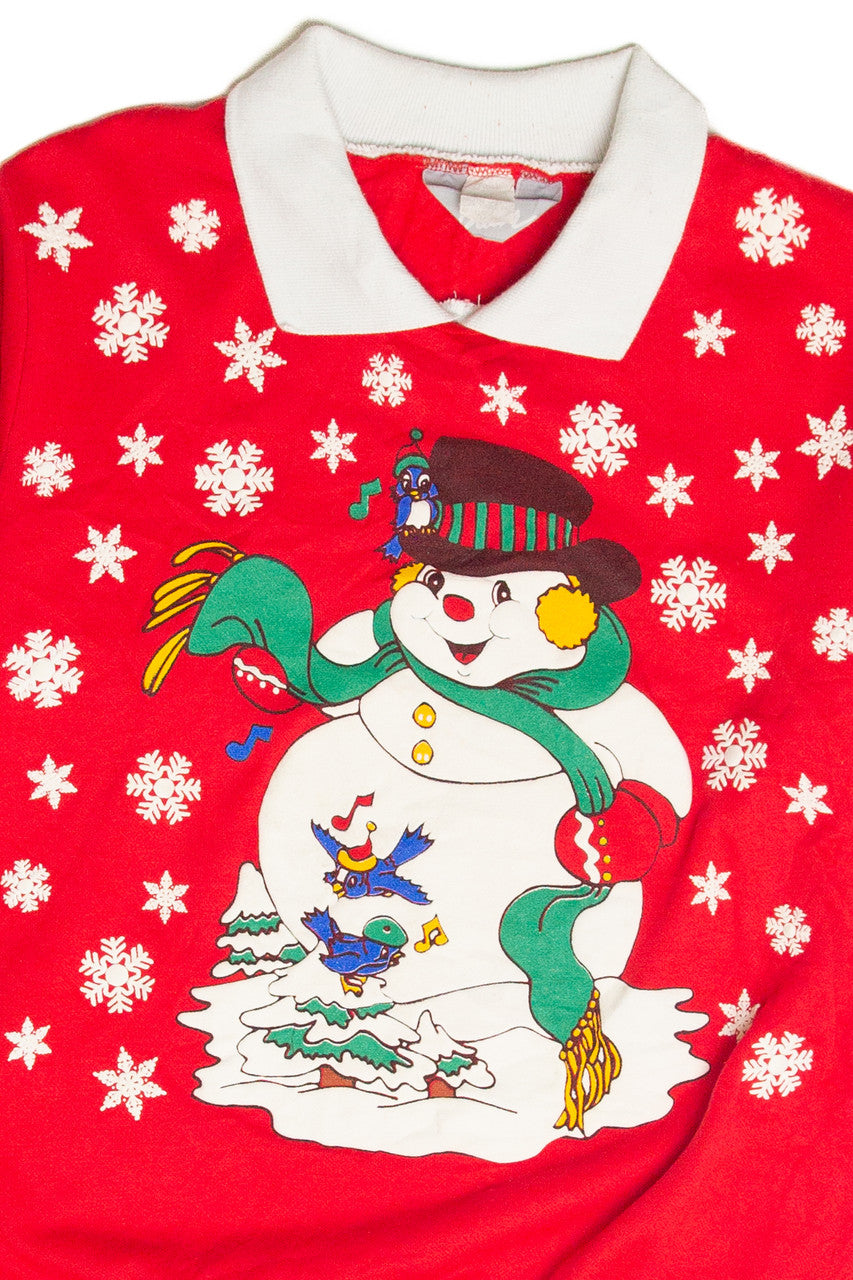 Vintage Red Holiday Sweatshirt 63148