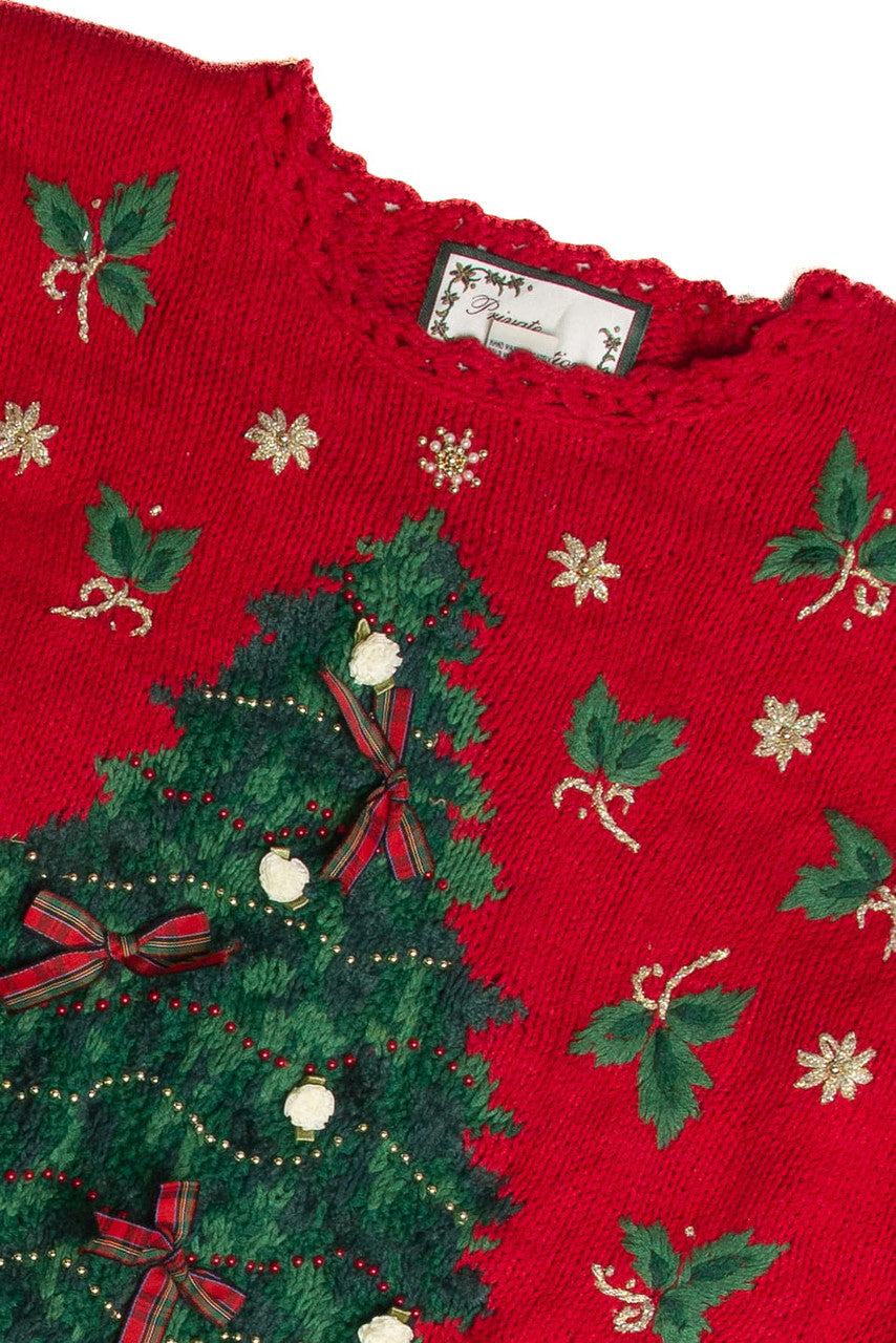 Vintage Red Ugly Christmas Sweater 59640