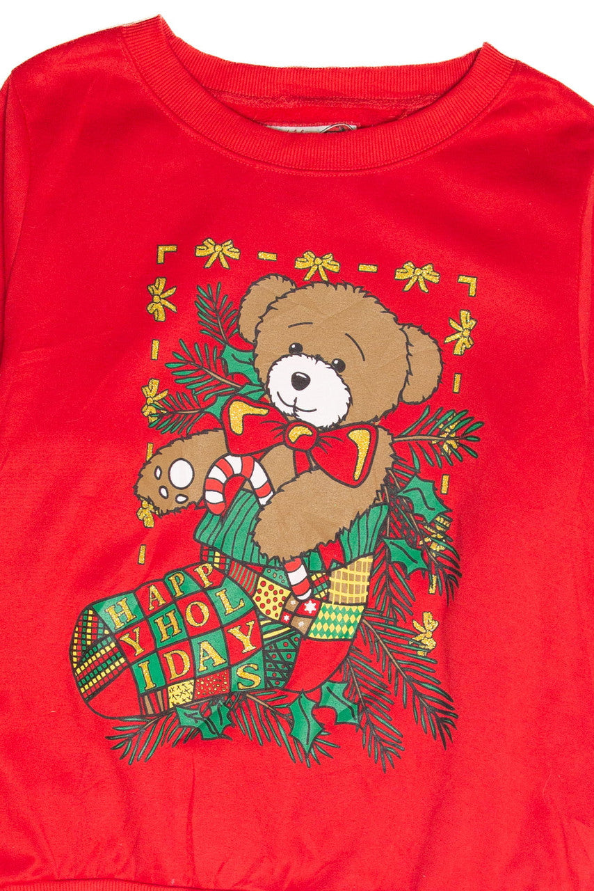Vintage Red Ugly Christmas Sweatshirt 63013