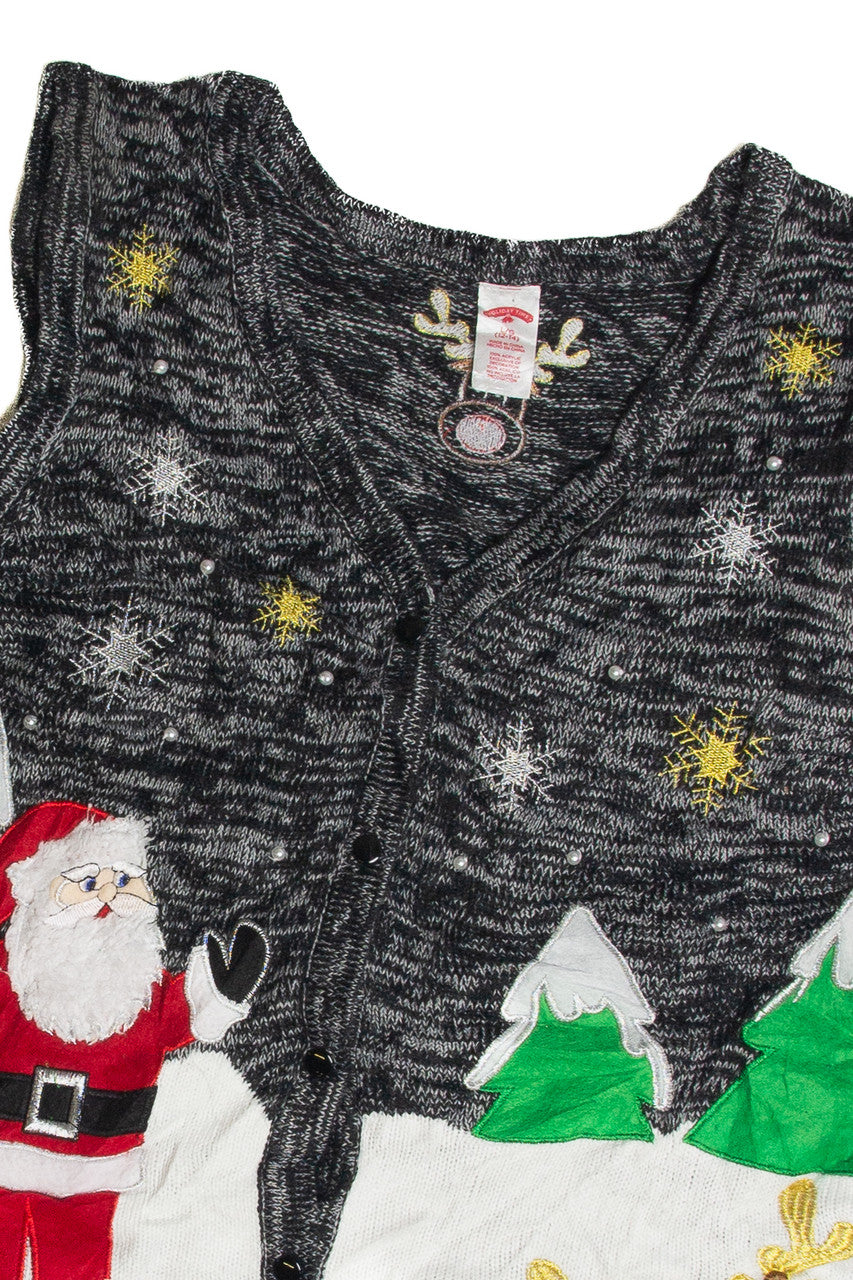 Vintage Ugly Christmas Vest 62639